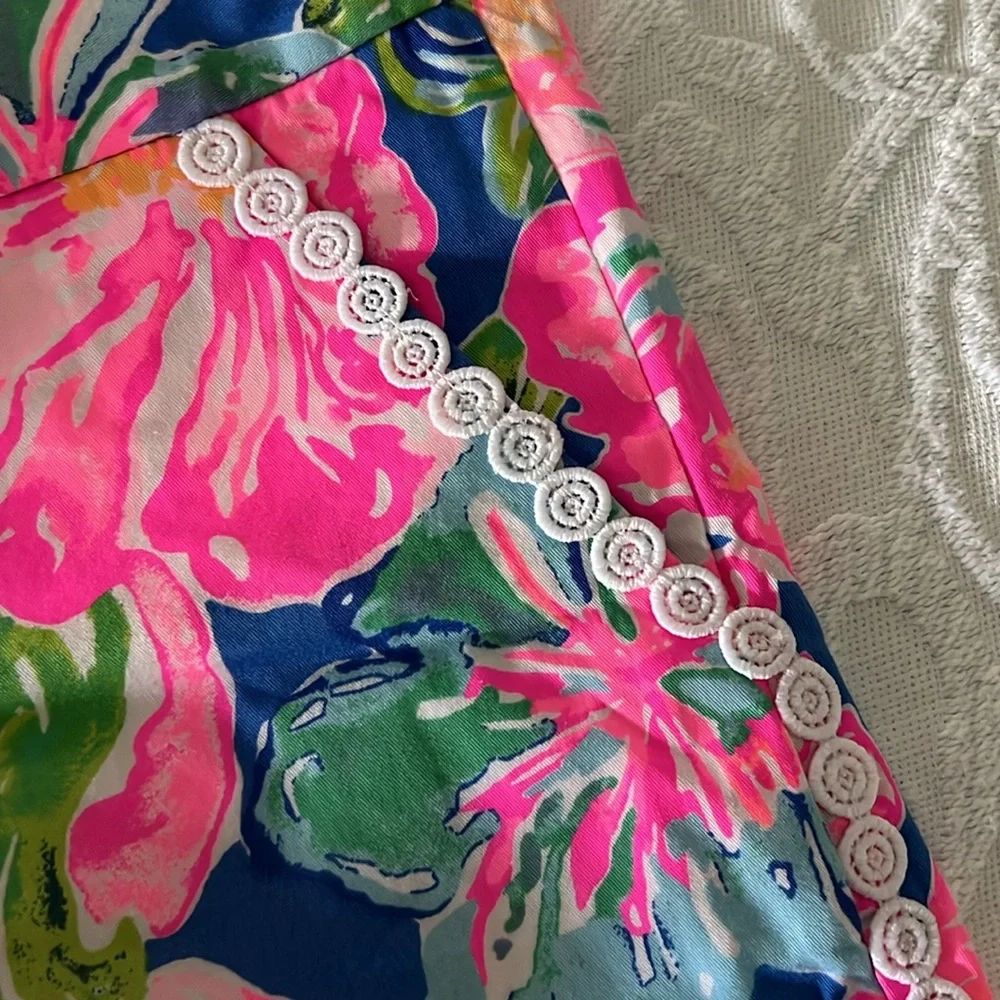 Lily Pulitzer Callahan 5” Shorts NWOT -Size 4 - Picture 6 of 8